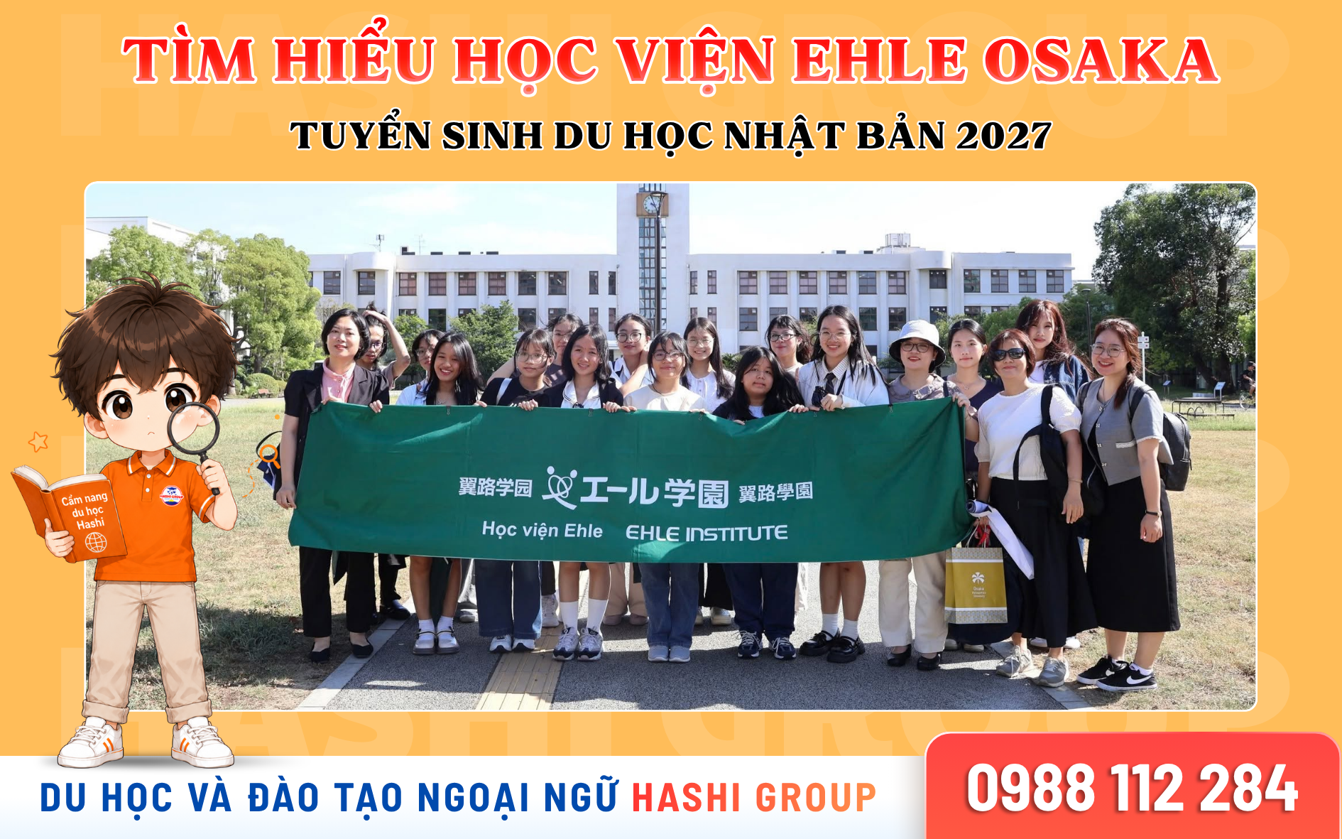 Tìm Hiểu Học Viện EHLE Nhật Bản: Học Phí, Học Bổng Năm 2027